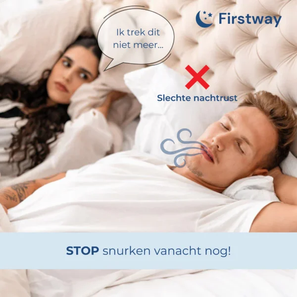 Firstway Premium Mondtape - Anti-Snurk - 30 stuks - Afbeelding 2