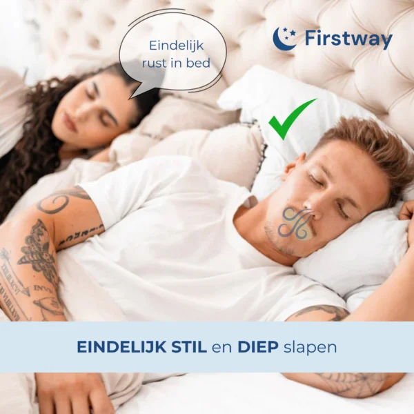 Firstway Premium Mondtape - Anti-Snurk - 30 stuks - Afbeelding 3