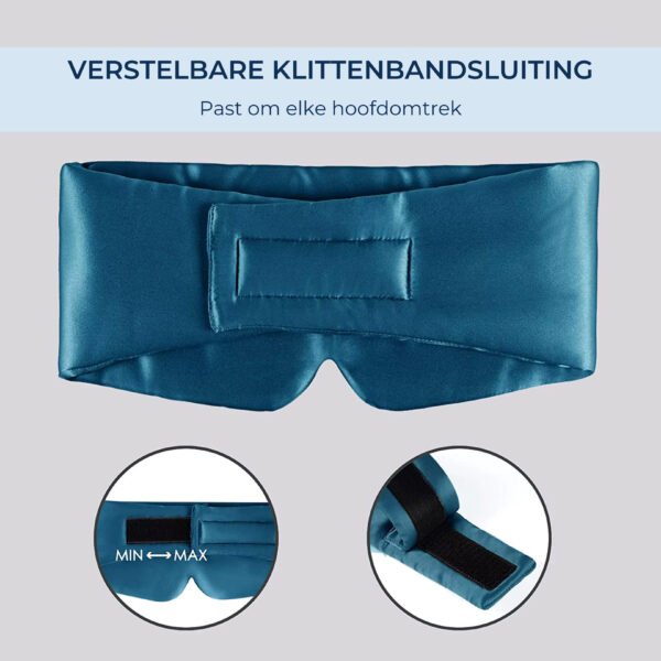 Firstway Premium Slaapmasker - 100% Hoogwaardige Moerbei Zijde - Afbeelding 7